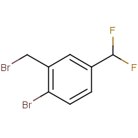CAS:1261441-93-3 | PC57773 | 2-Bromo-5-(difluoromethyl)benzyl bromide