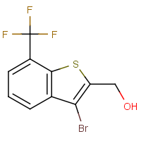CAS:2090924-00-6 | PC57779 | [3-Bromo-7-(trifluoromethyl)benzothiophen-2-yl]methanol