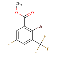 CAS:2091662-04-1 | PC57800 | Methyl 2-bromo-5-fluoro-3-(trifluoromethyl)benzoate