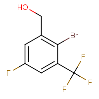 CAS:2091622-12-5 | PC57802 | 2-Bromo-5-fluoro-3-(trifluoromethyl)benzyl alcohol