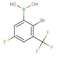 CAS:  | PC57805 | 2-Bromo-5-fluoro-3-(trifluoromethyl)benzeneboronic acid