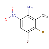 CAS:952183-01-6 | PC57812 | 4-Bromo-3-fluoro-2-methyl-6-nitroaniline