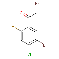 CAS: 1807121-82-9 | PC57815 | 5-Bromo-4-chloro-2-fluorophenacyl bromide