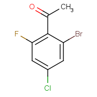 CAS: 1781332-12-4 | PC57823 | 2'-Bromo-4'-chloro-6'-fluoroacetophenone