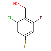 CAS: 2090530-61-1 | PC57824 | 2-Bromo-6-chloro-4-fluorobenzyl alcohol