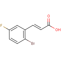CAS: 202865-70-1 | PC5783 | 2-Bromo-5-fluorocinnamic acid