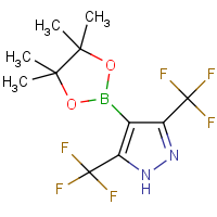 CAS:1204334-20-2 | PC5796 | 3,5-Bis(trifluoromethyl)-1H-pyrazole-4-boronic acid, pinacol ester