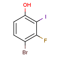 CAS: 1807008-49-6 | PC58058 | 4-bromo-3-fluoro-2-iodophenol