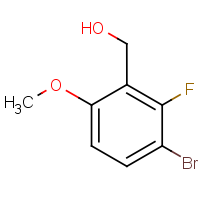 CAS: 1449008-13-2 | PC58060 | 3-Bromo-2-fluoro-6-methoxybenzyl alcohol