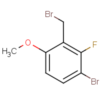 CAS: 2090547-55-8 | PC58061 | 3-Bromo-2-fluoro-6-methoxybenzyl bromide