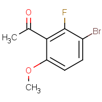 CAS:1503621-43-9 | PC58064 | 3'-Bromo-2'-fluoro-6'-methoxyacetophenone
