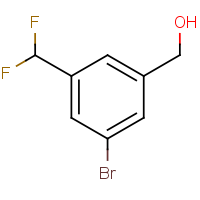 CAS: 2749848-90-4 | PC58082 | 3-Bromo-5-(difluoromethyl)benzyl alcohol