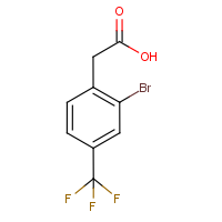 CAS:518070-15-0 | PC5830 | 2-Bromo-4-(trifluoromethyl)phenylacetic acid