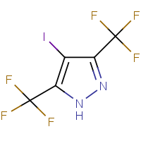 CAS:1239511-06-8 | PC5856 | 3,5-Bis(trifluoromethyl)-4-iodo-1H-pyrazole