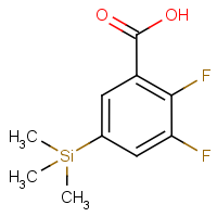 CAS: 518070-18-3 | PC5864 | 2,3-Difluoro-5-(trimethylsilyl)benzoic acid