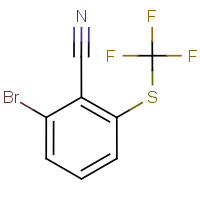CAS: 1159512-53-4 | PC5905 | 2-Bromo-6-(trifluoromethylthio)benzonitrile