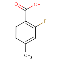 CAS: 7697-23-6 | PC5934 | 2-Fluoro-4-methylbenzoic acid