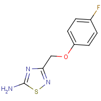 CAS: 1092352-32-3 | PC6049 | 5-Amino-3-[(4-fluorophenoxy)methyl]-1,2,4-thiadiazole