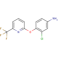 CAS:1211669-81-6 | PC6052 | 3-Chloro-4-{[6-(trifluoromethyl)pyridin-2-yl]oxy}aniline