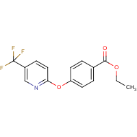 CAS:866154-36-1 | PC6054 | Ethyl 4-{[5-(trifluoromethyl)pyridin-2-yl]oxy}benzoate
