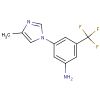 CAS:641571-11-1 | PC6078 | 3-Amino-5-(4-methyl-1H-imidazol-1-yl)benzotrifluoride