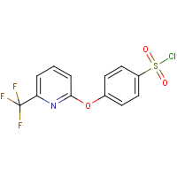 CAS: 1210732-06-1 | PC6092 | 4-{[6-(Trifluoromethyl)pyridin-2-yl]oxy}benzenesulphonyl chloride