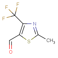 CAS:1034566-13-6 | PC6115 | 2-Methyl-4-(trifluoromethyl)-1,3-thiazole-5-carboxaldehyde