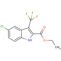 CAS:902772-08-1 | PC6155 | Ethyl 5-chloro-3-(trifluoromethyl)-1H-indole-2-carboxylate