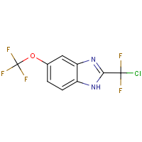 CAS:1210386-82-5 | PC6180 | 2-(Chlorodifluoromethyl)-5-(trifluoromethoxy)-1H-benzimidazole
