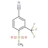 CAS:904311-38-2 | PC6219 | 4-(Methylsulphonyl)-3-(trifluoromethyl)benzonitrile