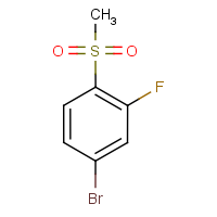 CAS: 648904-84-1 | PC6251 | 4-Bromo-2-fluorophenyl methyl sulphone