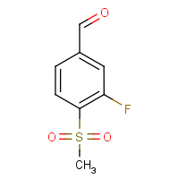 CAS: 254878-95-0 | PC6278 | 3-Fluoro-4-(methylsulphonyl)benzaldehyde