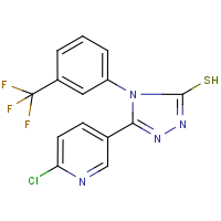 CAS:306936-75-4 | PC6298 | 5-(2-Chloropyridin-5-yl)-4-[3-(trifluoromethyl)phenyl]-4H-1,2,4-triazole-3-thiol