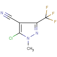 CAS: 219568-17-9 | PC6317 | 5-Chloro-1-methyl-3-(trifluoromethyl)-1H-pyrazole-4-carbonitrile