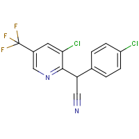 CAS:213993-80-7 | PC6335 | 2-(4-Chlorophenyl)-2-[3-chloro-5-(trifluoromethyl)pyridin-2-yl]acetonitrile