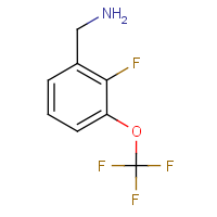 CAS: 1159512-65-8 | PC6357 | 2-Fluoro-3-(trifluoromethoxy)benzylamine