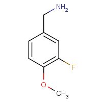 CAS: 123652-95-9 | PC6364 | 3-Fluoro-4-methoxybenzylamine