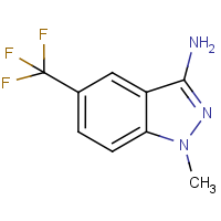 CAS:5685-69-8 | PC6371 | 3-Amino-1-methyl-5-(trifluoromethyl)-1H-indazole