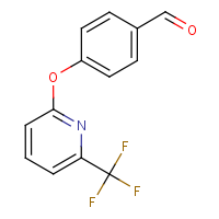 CAS: 1086379-09-0 | PC6381 | 4-{[6-(Trifluoromethyl)pyridin-2-yl]oxy}benzaldehyde