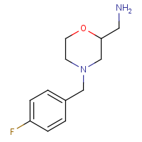 CAS: 112914-13-3 | PC6382 | [4-(4-Fluorobenzyl)morpholin-2-yl]methylamine