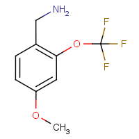CAS: 1159512-67-0 | PC6387 | 4-Methoxy-2-(trifluoromethoxy)benzylamine