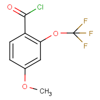 CAS:886502-42-7 | PC6391 | 4-Methoxy-2-(trifluoromethoxy)benzoyl chloride