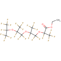 CAS: 1212156-86-9 | PC6414 | Ethyl perfluoro-2,5,8,10-tetramethyl-3,6,9-trioxaundecanoate