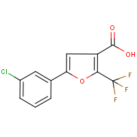 CAS: 242812-02-8 | PC6439 | 5-(3-Chlorophenyl)-2-(trifluoromethyl)furan-3-carboxylic acid
