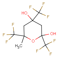 CAS:429-01-6 | PC6446 | 6-Methyl-2,4,6-tris(trifluoromethyl)tetrahydro-2H-pyran-2,4-diol