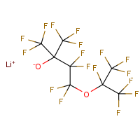 CAS:78740-39-3 | PC6468 | Lithium perfluoro(2,6-dimethyl-5-oxaheptane 2-oxide)