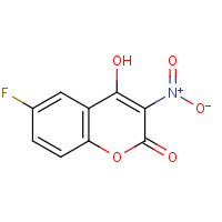 CAS: 527751-36-6 | PC6522 | 6-Fluoro-4-hydroxy-3-nitrocoumarin