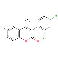 CAS:527751-42-4 | PC6532 | 3-(2,4-Dichlorophenyl)-6-fluoro-4-methylcoumarin
