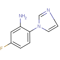 CAS:251649-52-2 | PC6715 | 5-Fluoro-2-(1H-imidazol-1-yl)aniline