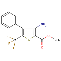 CAS: 256353-38-5 | PC6719 | Methyl 3-amino-4-phenyl-5-(trifluoromethyl)thiophene-2-carboxylate